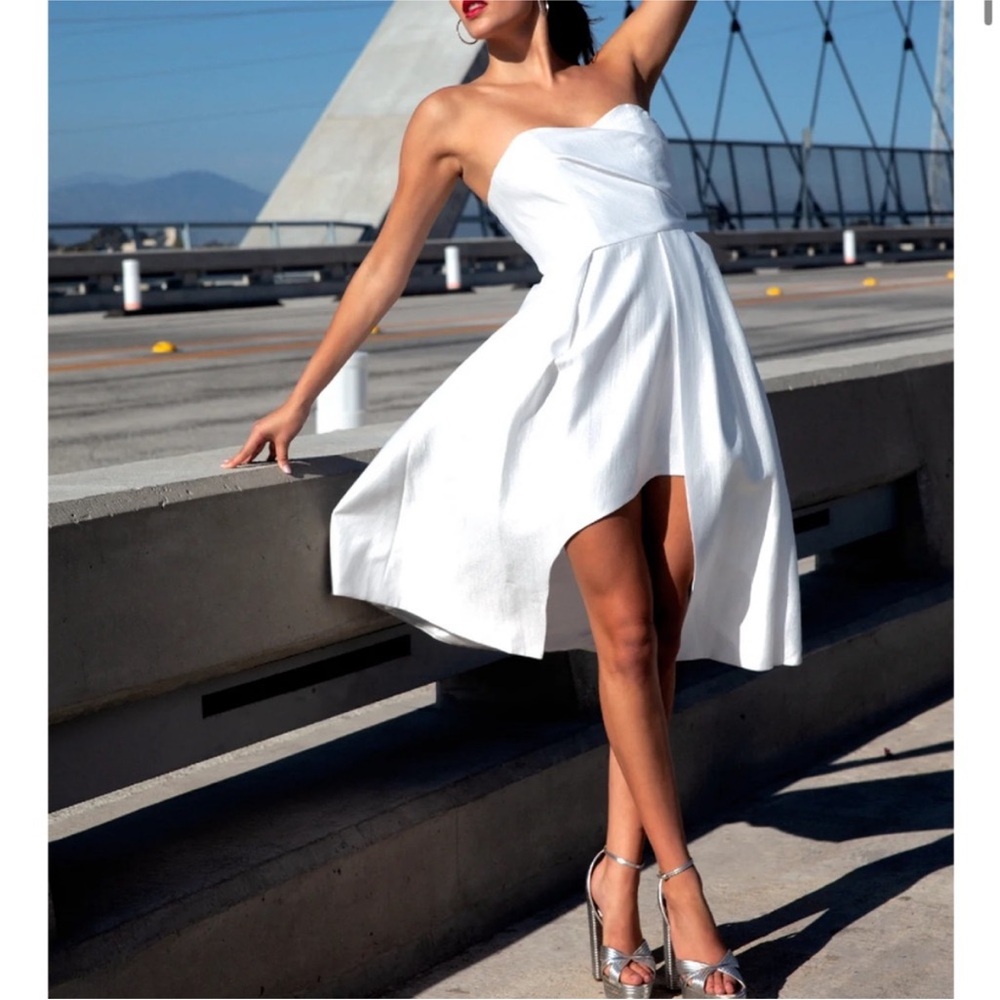 *Stunning designer Black Halo EVE Womens Caine Cocktail Dress size 6